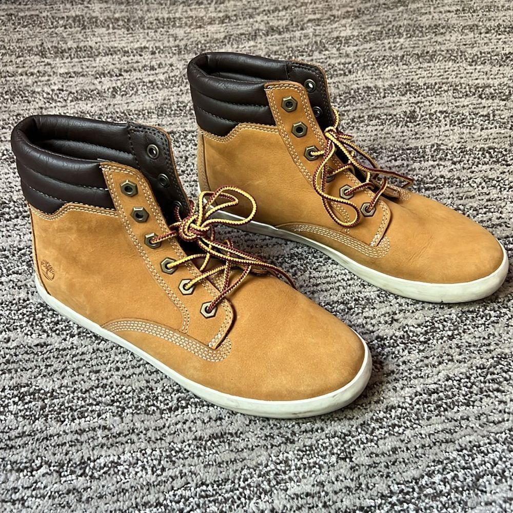 Timberland Wheat High Top Sneaker Boots US 8.5 - Picture 3 of 8